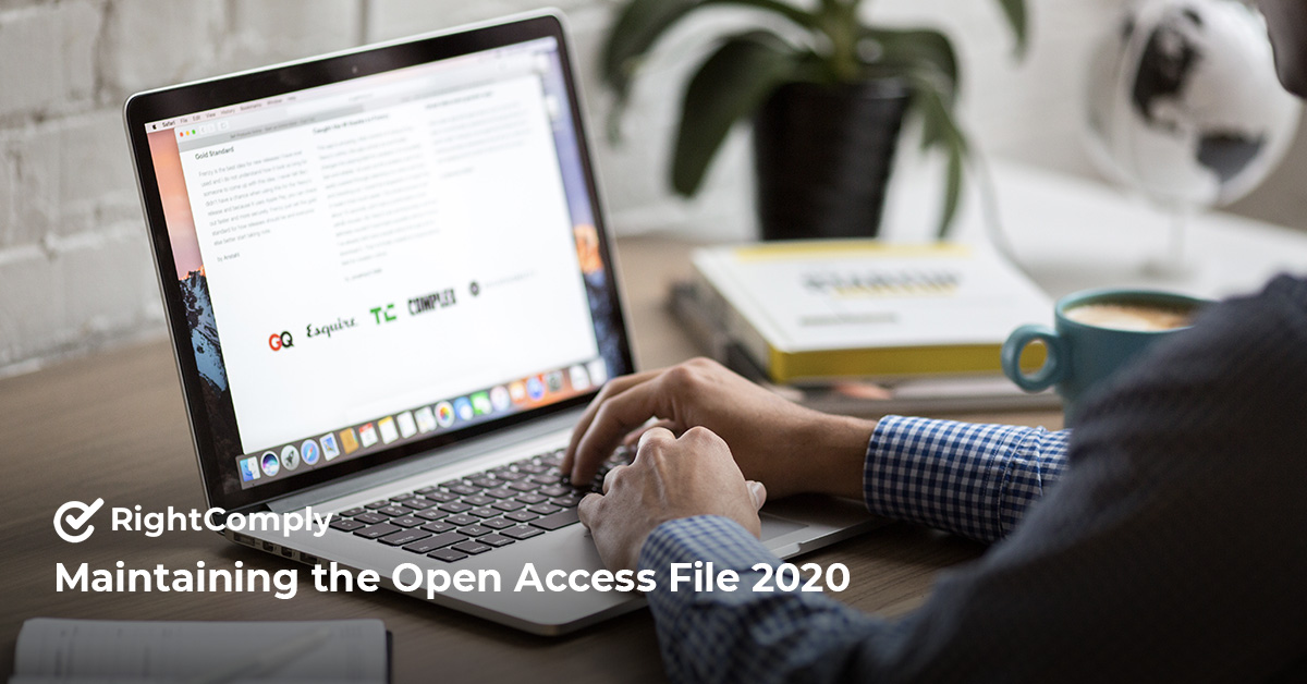 Maintaining the Open Access File 2020